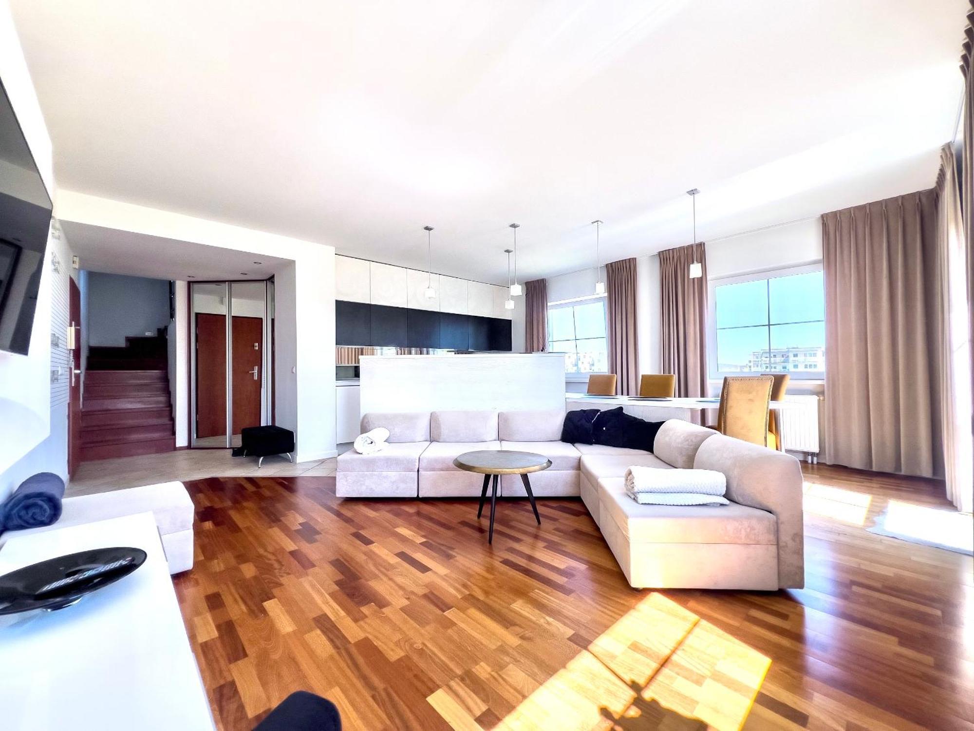 Nad Stawem, Dwupoziomowy, 6 Lozek, Parking, Zielona Okolica Apartamento Gdańsk Exterior foto